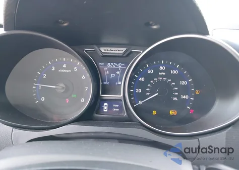 2013 Hyundai Veloster Turbo W/Black z USA, uszkodzony, nr VIN KMHTC6AE6DU097460